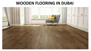 WOODEN FLOORING IN DUBAI