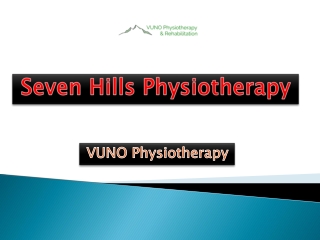 Seven Hills Physiotherapy