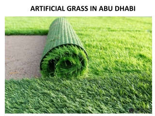 ARTIFICIAL GRASS IN ABU DHABI