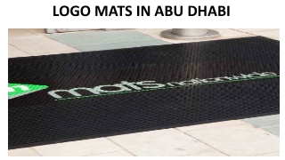LOGO MATS IN ABU DHABI