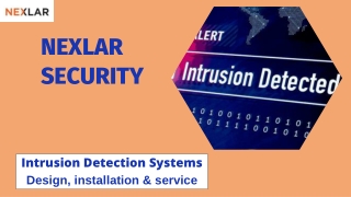 Intrusion Detection System Houston - Design, Installation & Services