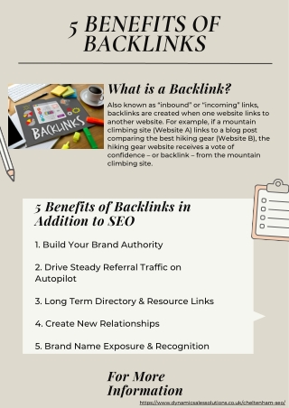 5 Benefits of Backlinks