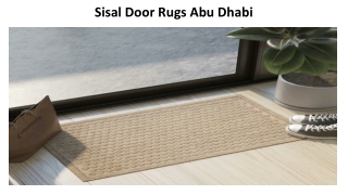 Sisal Door Rugs Abu Dhabi