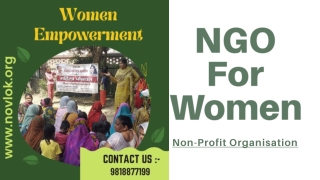 Women Empowerment || Grants Equality Women || NGO For Women || Novlok.org