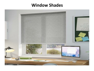 Window Shades