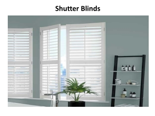 Shutter Blinds