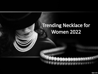 Best Trending Necklace for Women
