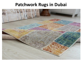 Patchwork Rugs in Dubai