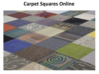 Carpet Squares Online