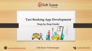 Taxi Booking App Development : Step by Step Guide