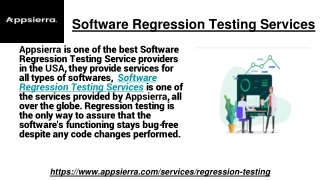 Regression Testing Service