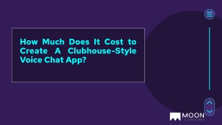 How Much Does It Cost to Create A Clubhouse-Style Voice Chat App_