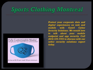 Sports Clothing Montreal