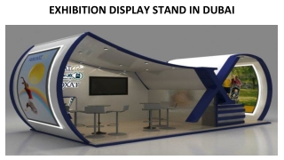 EXHIBITION DISPLAY STAND IN DUBAI