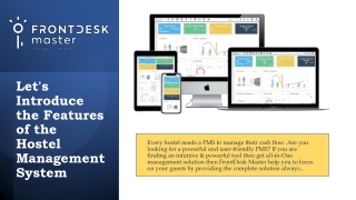 Let's Introduce the Features of the Hostel Management System