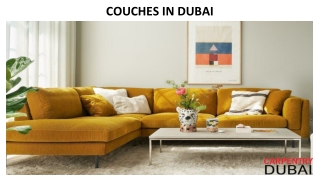 COUCHES IN DUBAI