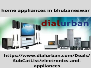 Home appliances in Bhubaneswar