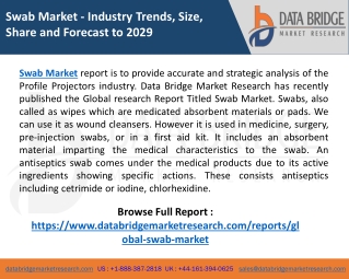 Swab Market