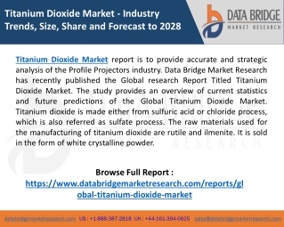 Titanium Dioxide Market