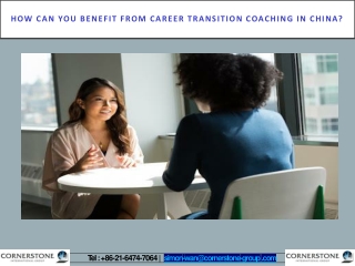How can you benefit from career transition coaching in China