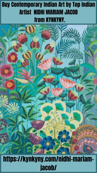 Buy Contemporary Indian Art by Top Indian Artist NIDHI MARIAM JACOB at KYNKYNY.