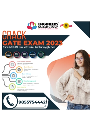GATE Coaching In Chandigarh Engineers Career Group