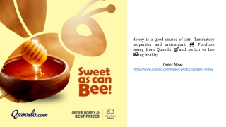 order honey at the best price quoodo