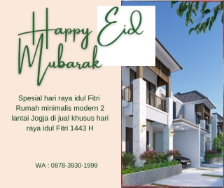 TERBARU, WA 0878-3930-1999, Jual Rumah Minimalis 2 Lantai Jogja Dekat Kampus