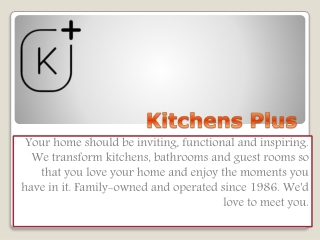 Kitchens Plus