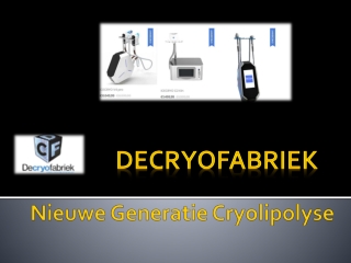 Cryolipolyse apparaat machine toestel kopen of leasen – De cryo fabriek