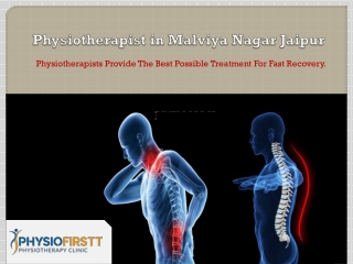 Experienced Physiotherapist in Malviya Nagar Jaipur - Physio Firstt