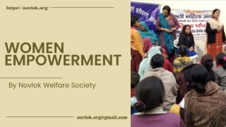 NGO For Women || Women Empowerment || Grants Equality Women || Nukkad Natak Prog