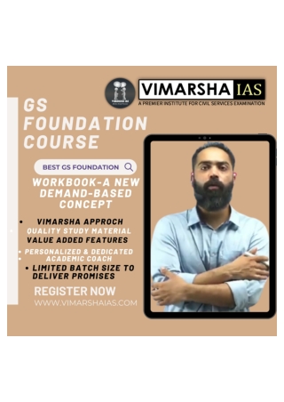 Best IAS Coaching In Delhi Vimarsha IAS