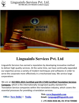 Legal Translation Services In Delhi Ncr |Language Translation Services