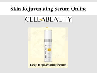 Skin Rejuvenating Serum Online