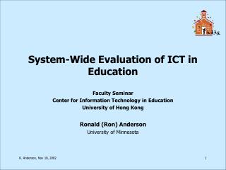 System-Wide Evaluation of ICT in Education