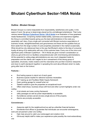 Bhutani PDF