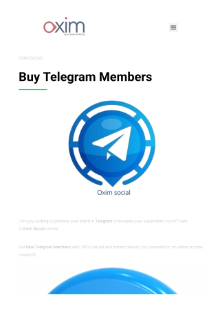 buy telegram targeted members