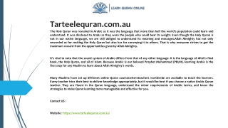 Tarteelequran.com.au