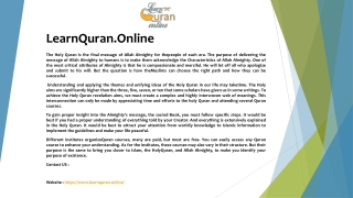 LearnQuran.online