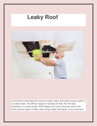 Best Roof Repairs in Ottery Saint Mary