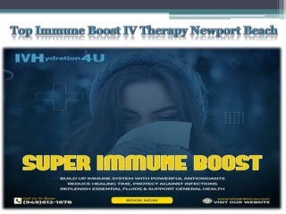 Top Immune Boost IV Therapy Newport Beach