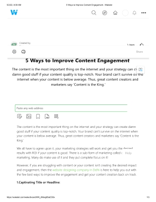 5 Ways to Improve Content Engagement