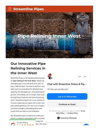 Pipe Relining Inner West