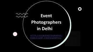 Event photographers in Delhi