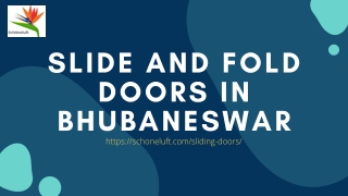 Slide And Fold Doors In Bhubaneswar