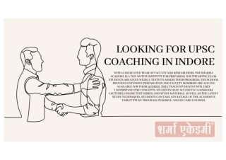 UPSC Coaching In Indore Sharma Academy