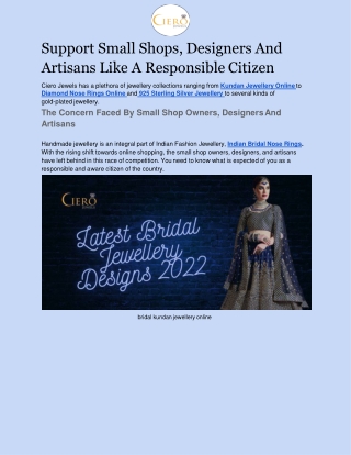 Support Small Shops, Designers And Artisans Like A Responsible Citizen-converted