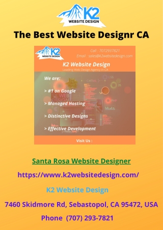 The Best Website Designr CA