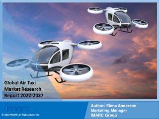 Air Taxi Market PDF, Size, Share, Trends, Industry Scope 2022-2027
